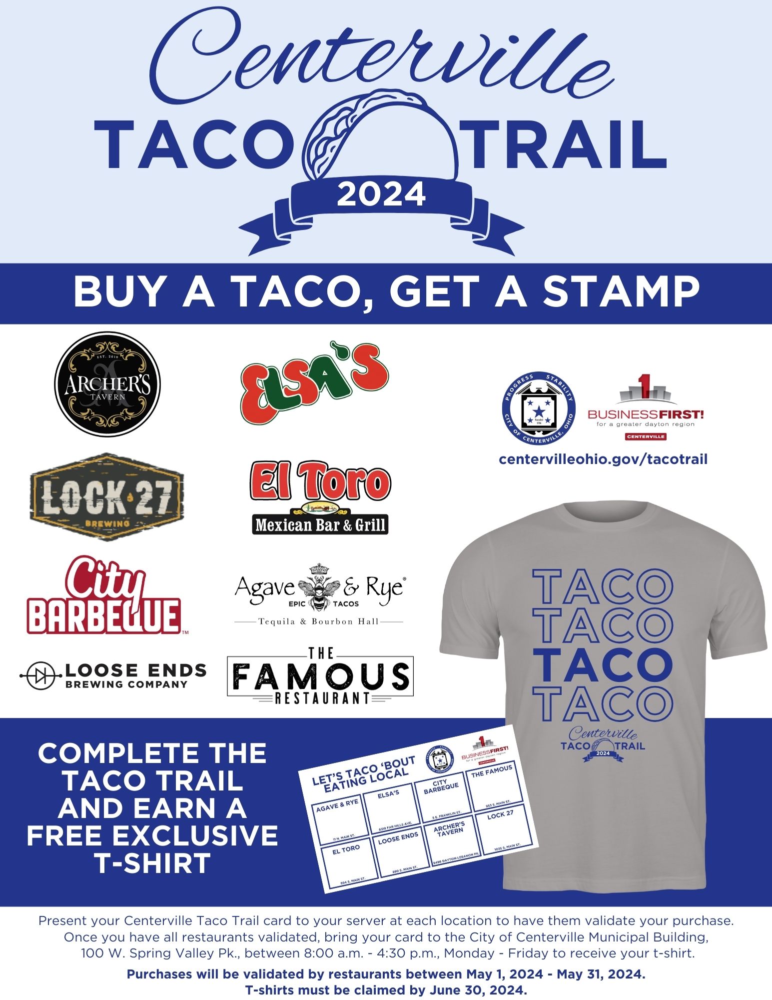 2024 Taco Trail Poster