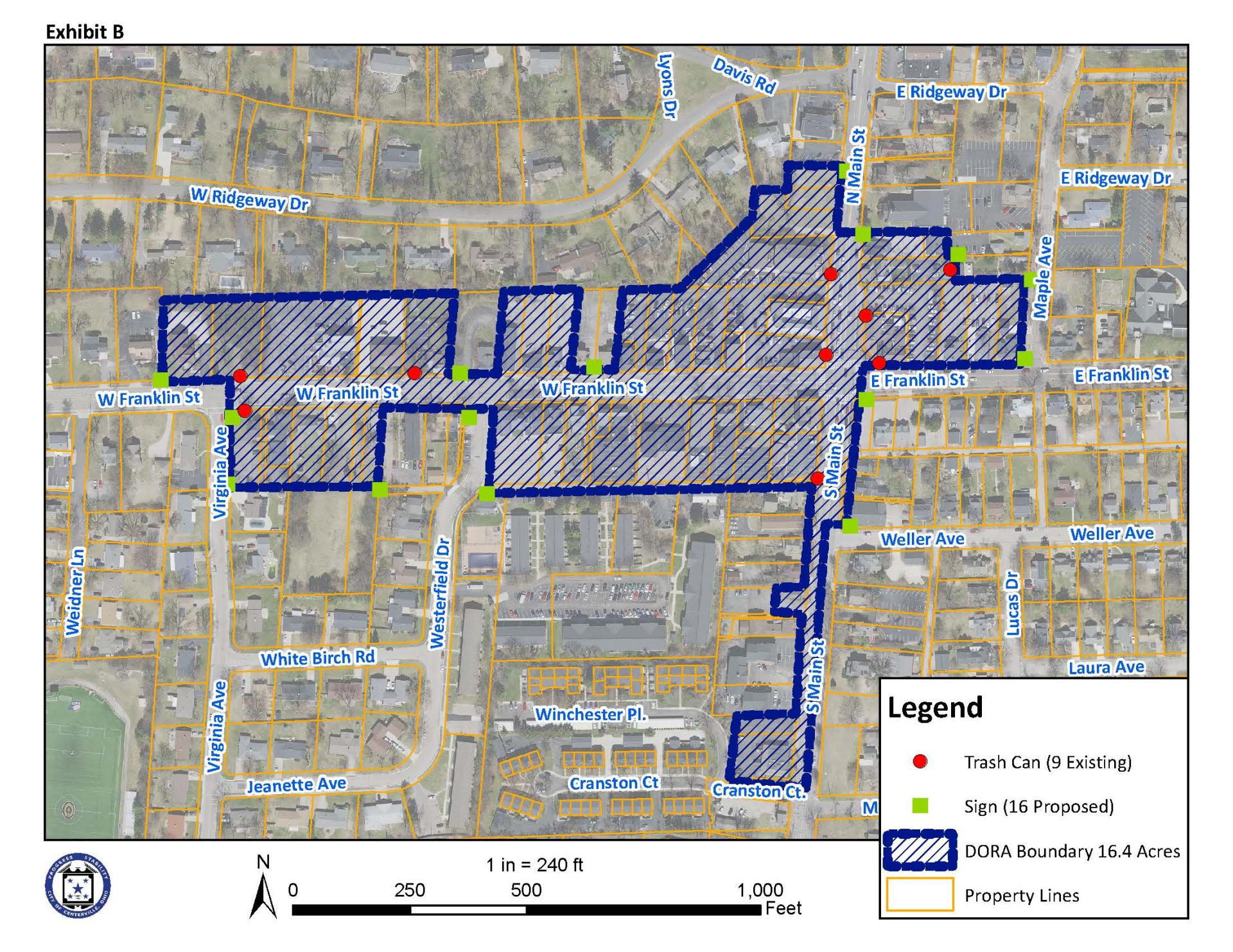DORA Boundary Map Exhibit B